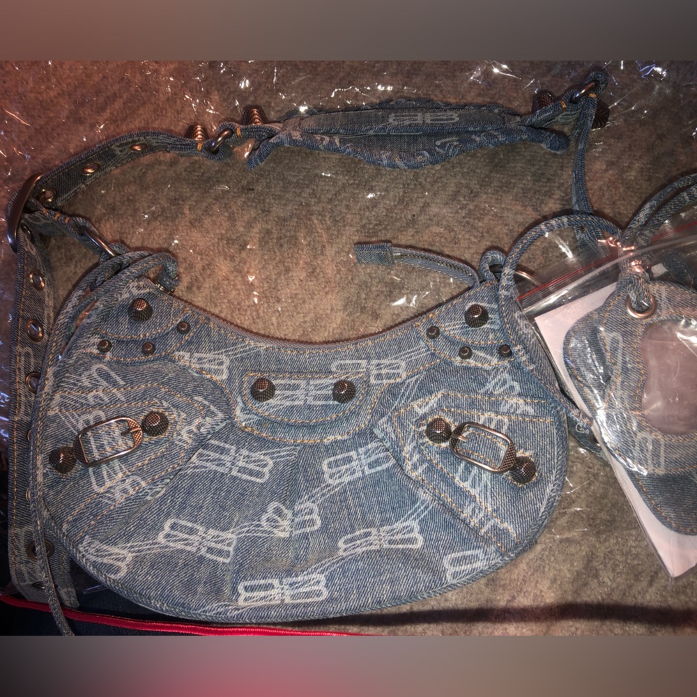 Stylish Denim Shoulder Bag